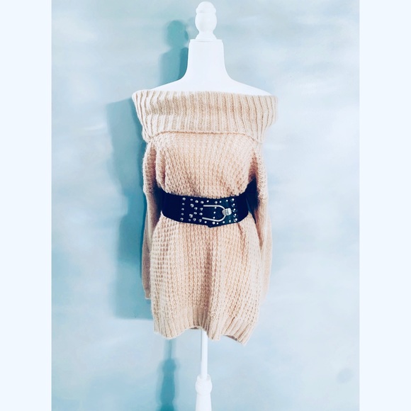 Women’s H&M nude pink sweater XS/Small - Picture 2 of 8